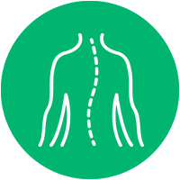 Deformity of the injured area